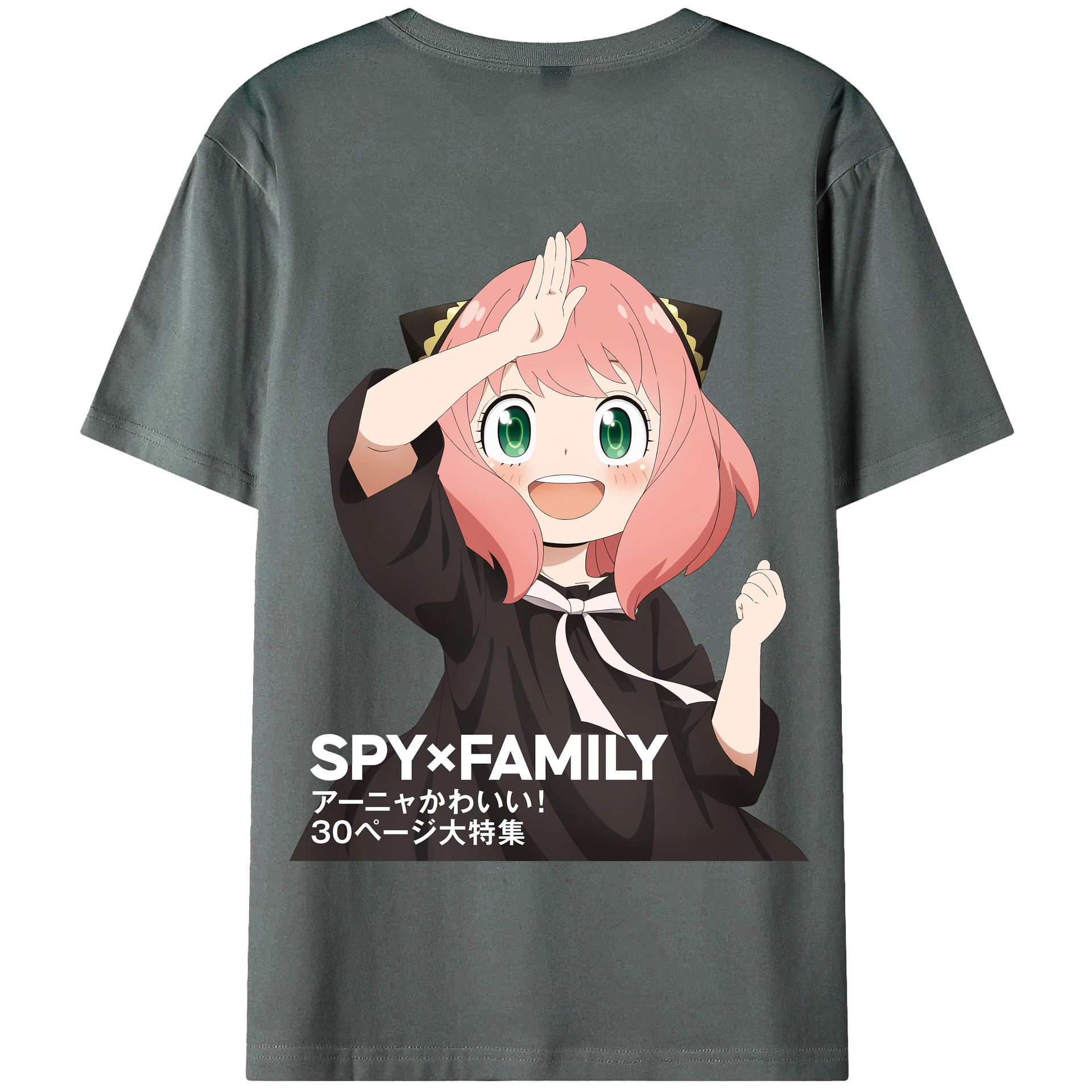 （画像用） SPY×FAMILY间谍家家酒 綿100％半袖Tシャツ（背面プリント）